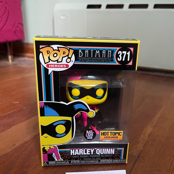 Funko Other Black Light Harley Quinn Funko Pop Hot Topic Exclusive